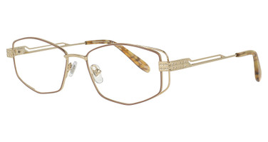 Paradox Eyeglasses P5100 Gold & Dust Pink/10