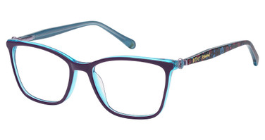 BETSEY JOHNSON Eyeglasses INSPIRED Purple/PUR