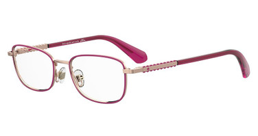Kate Spade Eyeglasses KS ABILENE 2 RED GOLD R/0AU2