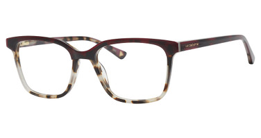 Liz Claiborne Eyeglasses L 483 PNKHVNRED/00A0