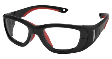 New Balance Eyeglasses NBRX 01 Black/Red/3