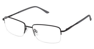 London Fog Eyeglasses LF 520 MATTE BLACK/1