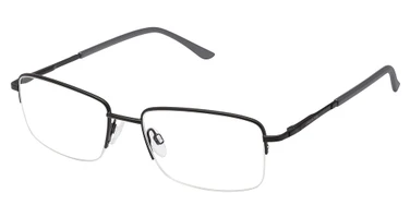 London Fog Eyeglasses LF 520 MATTE BLACK/1