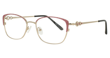 Encore Vision Eyeglasses INT270 Pink/Gold