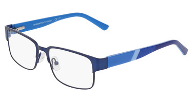 Marchon NYC Eyeglasses M-6510 SEMI MATTE BLUE/410