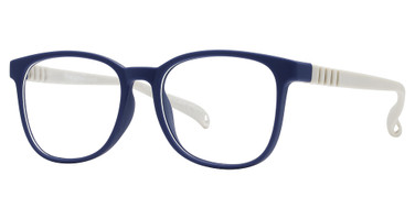 Global Optique Eyeglasses KP527 NAVY/BEIGE