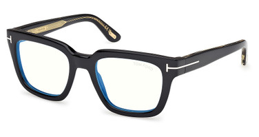 Tom Ford Eyeglasses FT6027-B shiny black/001