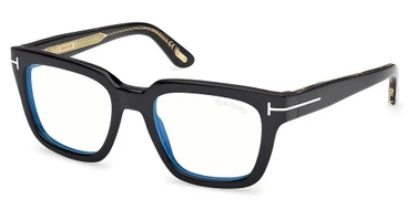 Tom Ford Eyeglasses FT6027-B shiny black/001