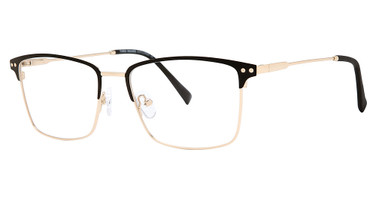 Times Square Eyeglasses EXPLORER BLACK/GOLD