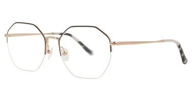 Cinzia Eyeglasses CIN-5187 Black / Rose Gold/2