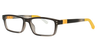 db4k Eyeglasses Scrimmage Black Fade / Yellow/3