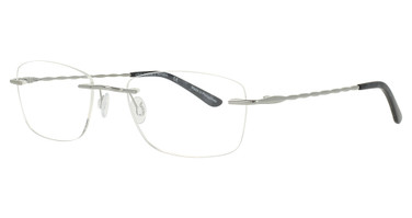 Cote d Azur Eyeglasses CDA-412 Chrome/2