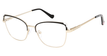 BETSEY JOHNSON Eyeglasses BOHO Black/BLK
