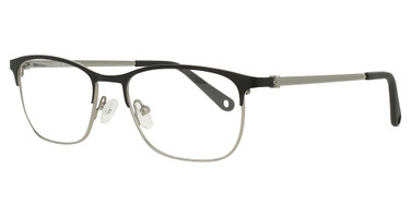 Indii Kids Eyeglasses IN70 MATTE BLACK/GUN/C2