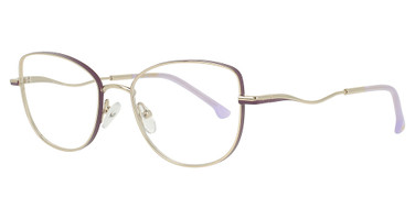 HIGH STREET Eyeglasses FLORENCE LIGHT GOLD LILAC