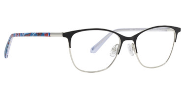 Vera Bradley Eyeglasses Stella BUBBLY FLOWERS BLUE/BFB