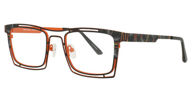 Encore Vision Eyeglasses RN600 Black/Orange