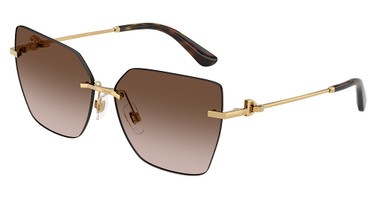 DOLCE & GABBANA Eyeglasses DG2321 GOLD/02/13
