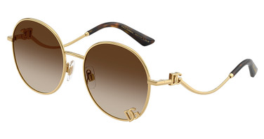 DOLCE & GABBANA Eyeglasses DG2324 GOLD/02/13