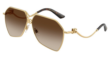 DOLCE & GABBANA Eyeglasses DG2326 GOLD/02/13