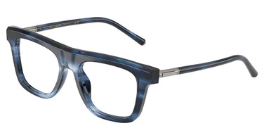 DOLCE & GABBANA Eyeglasses DG3434 STRIPED BLUE/3448