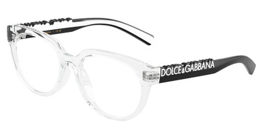 DOLCE & GABBANA KIDS Eyeglasses DX5007 CRYSTAL/3133