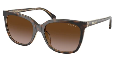 Ralph Eyeglasses RA5343U DARK HAVANA ON TRANSPARE/629413