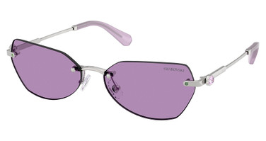 SWAROVSKI Eyeglasses SK7038 SILVER/400169