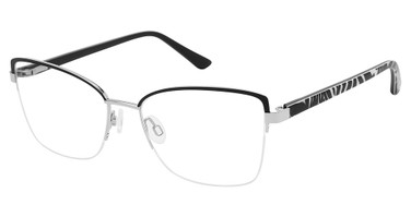 Isaac Mizrahi New York Eyeglasses IM 30105 Black/BK