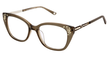 Jimmy Crystal New York Eyeglasses Gili Mocha/MOCHA