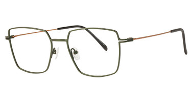 Konishi Eyeglasses KONISHI KS1705 Olive/Tan/C1