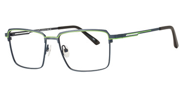 Konishi Eyeglasses KONISHI KS1706 Navy/Green/C1