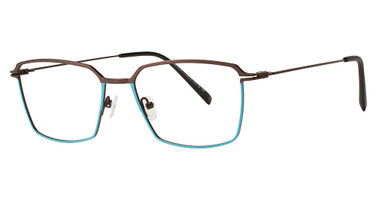 Konishi Eyeglasses KONISHI KS1707 Choco/Aqua/C1