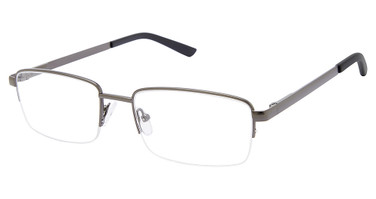 London Fog Eyeglasses London Fog 525 Matte Gunmetal