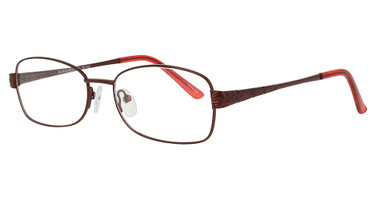 Continental Optical Imports Eyeglasses Exclusive 269 Burgundy