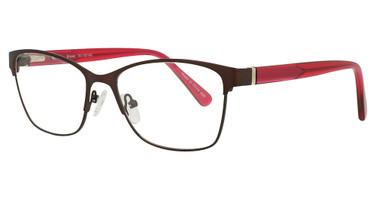 Continental Optical Imports Eyeglasses Fregossi 1048 Brown/Red Violet