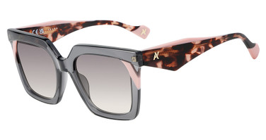 Yalea Eyeglasses SYA215 SHINY TRANSPARENT GREY