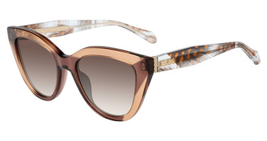 Just Cavalli Eyeglasses SJC173V SHINY TRANSPARENT BROWN