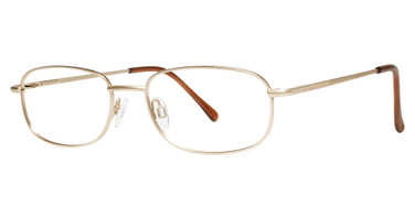 Modern Metals Eyeglasses Icon satin gold