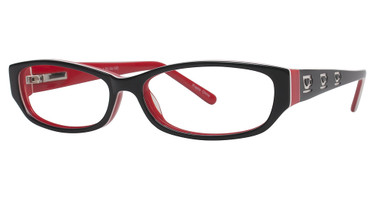 Encore Vision Eyeglasses Cup Of Love Black/Red