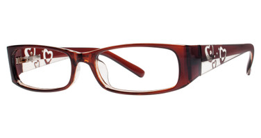 Modern Plastics II Eyeglasses Pixie brown/crystal