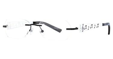 Encore Vision Eyeglasses Harmony Black/White