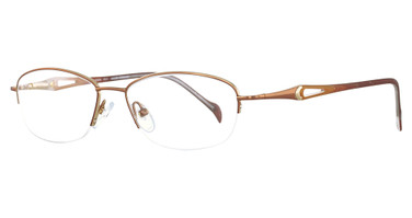 STEPPER Eyeglasses 50009 SI BROWN F011/ROS