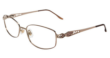 Marchon NYC Eyeglasses TRES JOLIE 135 TOFFEE/220
