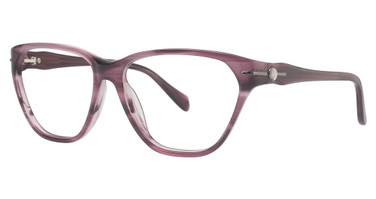 Leon Max Eyeglasses Leon Max 4011 Orchid Stripe/5