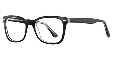 Elan Collection Eyeglasses 3008 Black/Crystal
