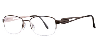 Easyclip Eyeglasses EC359 Shndrkbrown & Beige/10