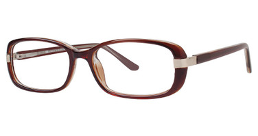 Gloria by Gloria Eyeglasses Gloria By Gloria Vanderbilt 4043 Brown/183