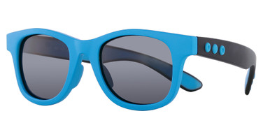 Hilco Eyeglasses Dots Neon Blue