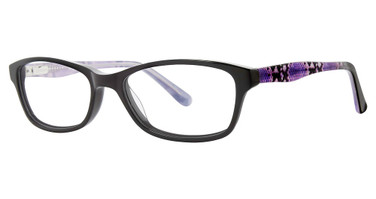 K12 Eyeglasses 4101 Black/Purple Snake